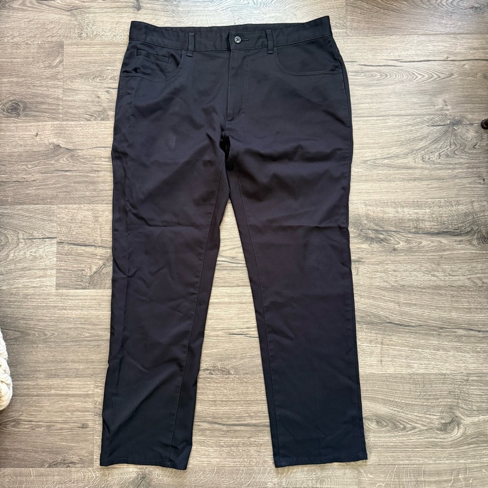 Louis Raphael Tailored Black Casual Dress Pants size 36 x 30 Men
